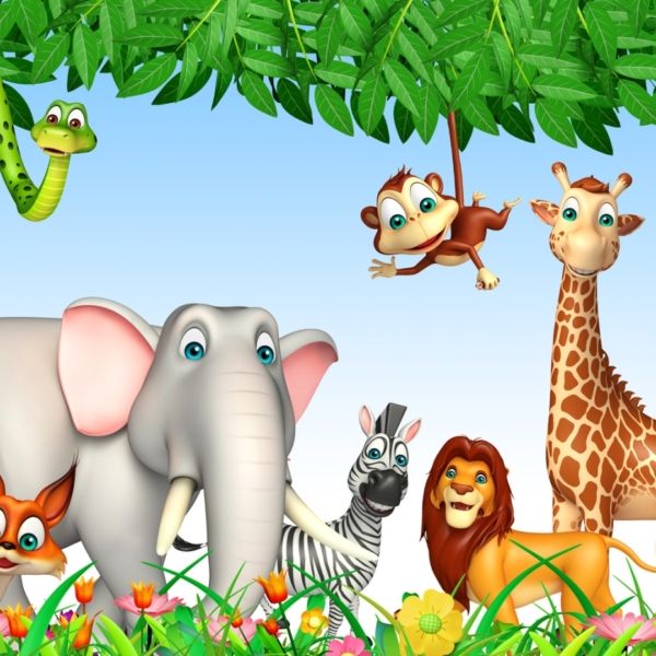Okleiny meblowe dla dzieci safari