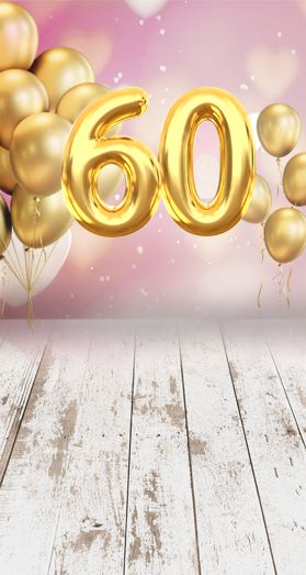 tła produktowe urodzinowe 60