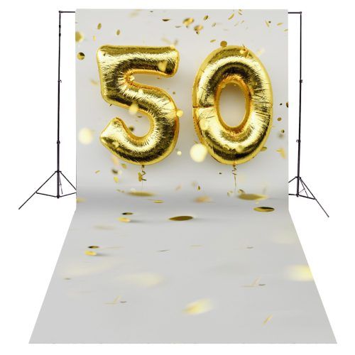 Tło Fotograficzne na 50 Urodziny