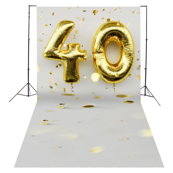 Tło Fotograficzne na 40 Urodziny