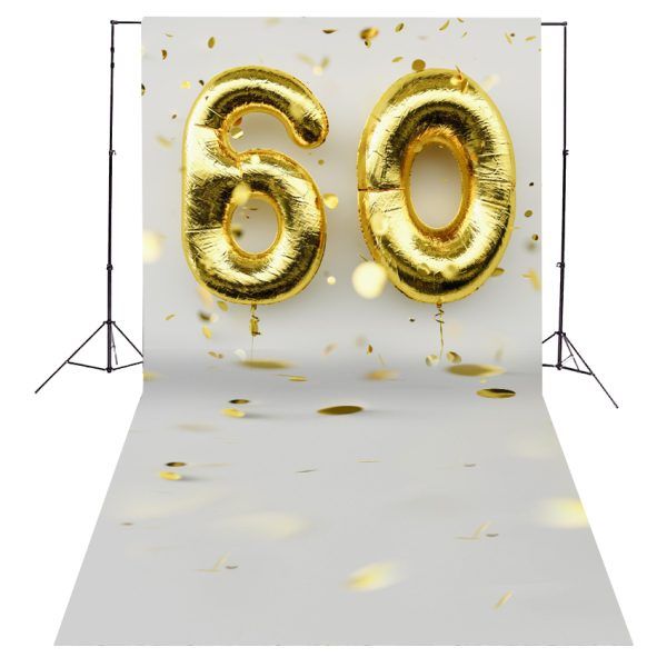 Tło Fotograficzne na 60 Urodziny
